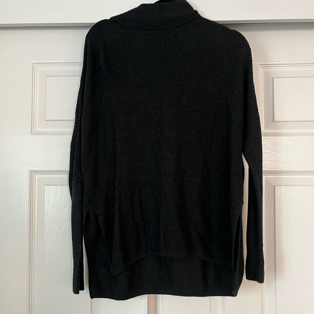 Gray Turtleneck